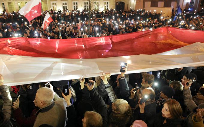 Poljska protesti | Foto: Reuters