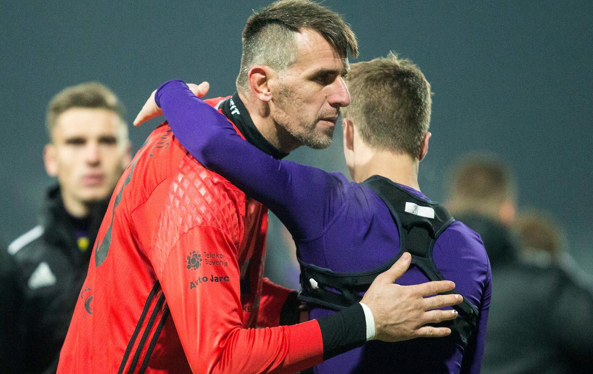 Maribor Olimpija Jasmin Handanović Luka Zahović | Foto Vid Ponikvar