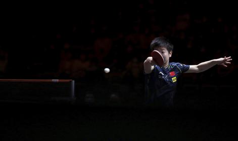 Sun Yingsha in Fan Zhendong pobrala smetano v Tivoliju