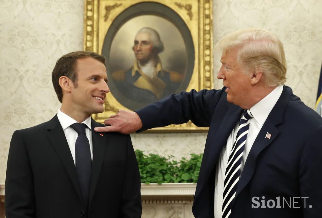 Trump in Macron