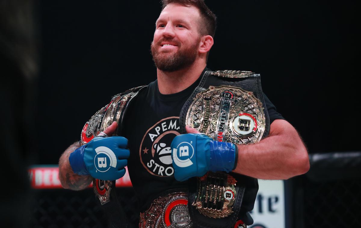 Fedor Emelianenko vs Ryan Bader | Ryan Bader je prvi prvak v dveh kategorijah v Bellatorju. | Foto Reuters