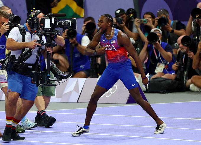 Noah Lyles je olimpijski sprinterski prvak. | Foto: Reuters