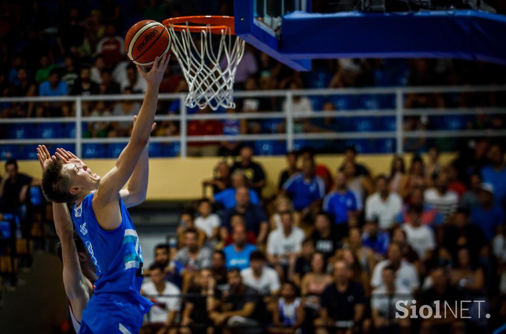 Fiba EP U18: Slovenija - Turčija polfinale