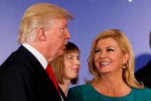 Donald Trump in Kolinda Grabar Kitarović