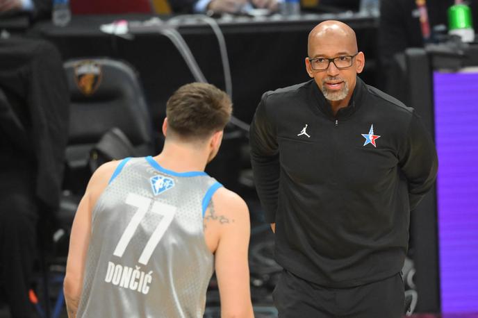 Monty Williams | Monty Williams je vodil Luko Dončića na zvezdniški tekmi All-Star kot trener selekcije LeBrona Jamesa. | Foto Reuters