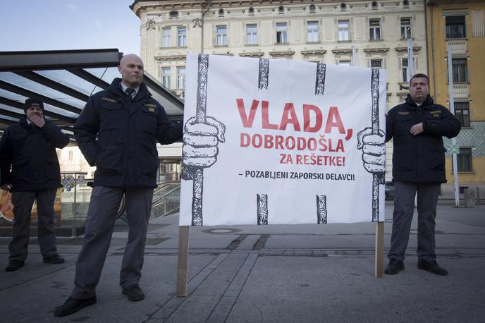 Stavka sindikatov javnega sektorja. | Foto Bojan Puhek