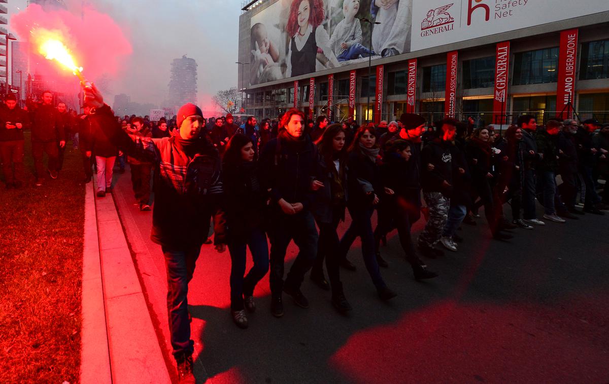 protesti italija 24. februar fašizem | Foto Reuters