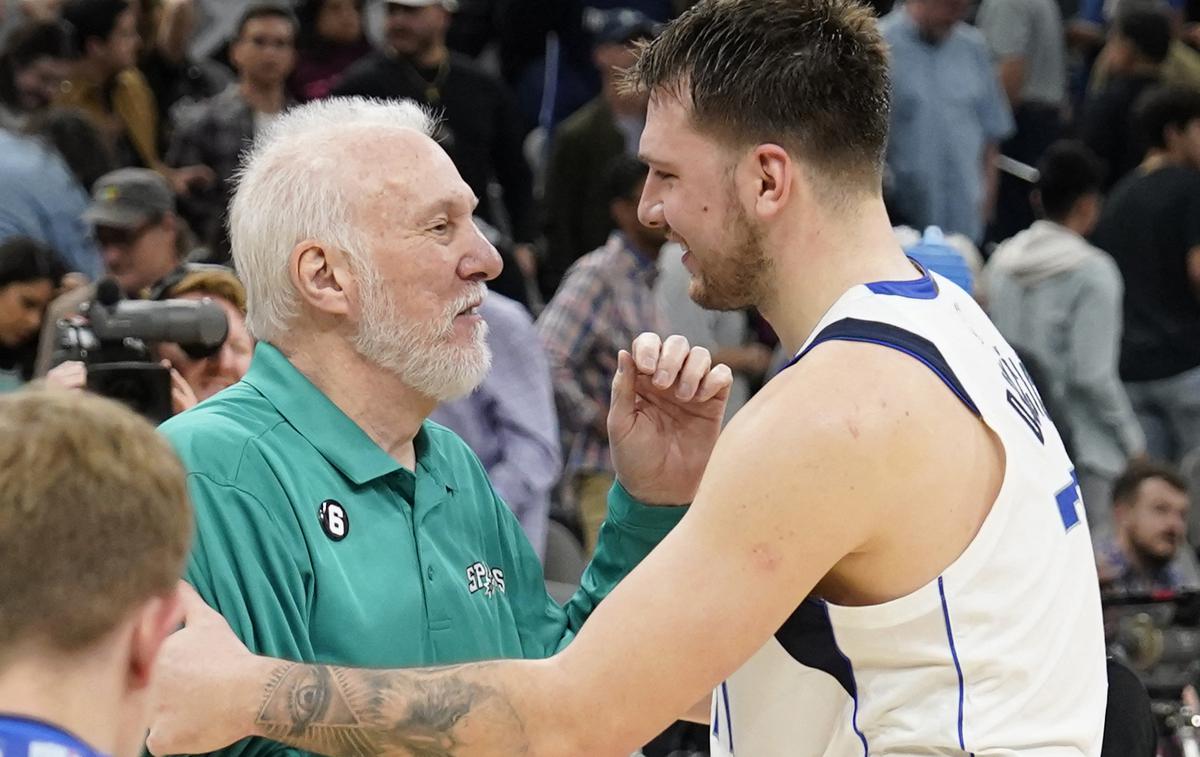 Gregg Popovich Luka Dončić | Gregg Popovich ima zdravstvene težave. | Foto Reuters