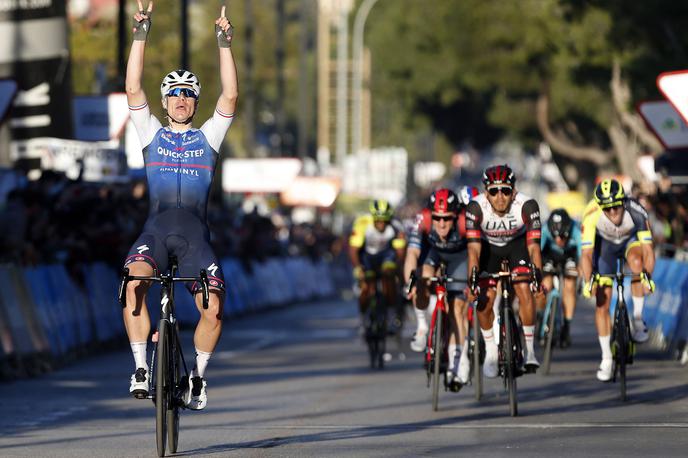 Fabio Jakobsen - Valencia | Fabio Jakobsen je zmagovalec sprinterskega spopada v drugi etapi Dirke po Valencii. | Foto Guliverimage