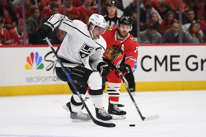 Anže Kopitar v Pjongčangu ni mogel pomagati Sloveniji. V ligi NHL se nagibajo k temu, da tudi v Pekingu NHL-ovcev ne bi bilo. | Foto: Reuters