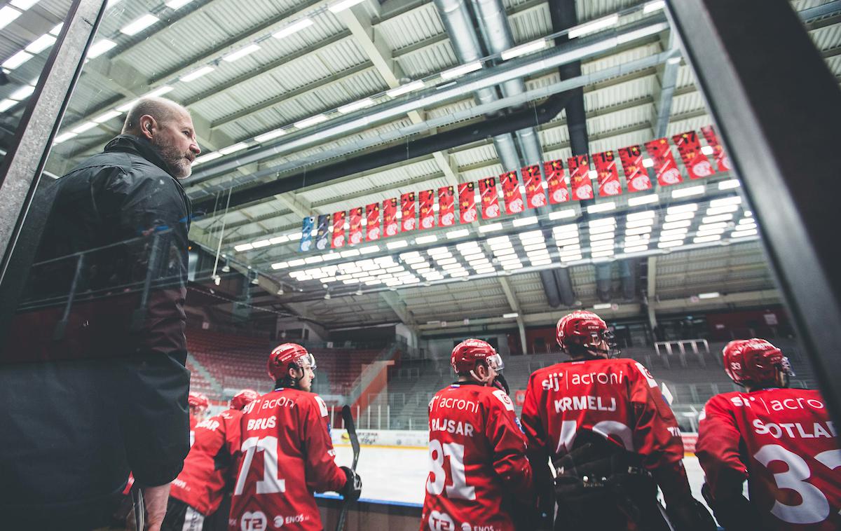 HDD Jesenice HK Olimpija polfinale DP Nik Zupančič | Jeseničani so izgubili s Cortino. | Foto Grega Valančič/Sportida