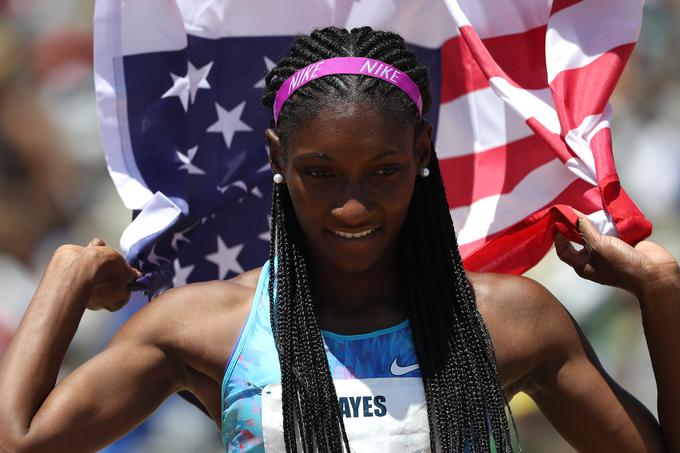 Quanera Hayes bo glavno orožje ZDA na svetovnem prvenstvu v teku na en štadionski krog. | Foto: Getty Images