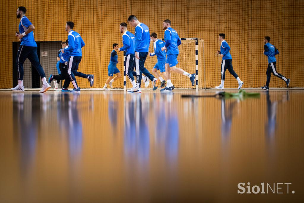 slovenska rokometna reprezentanca trening