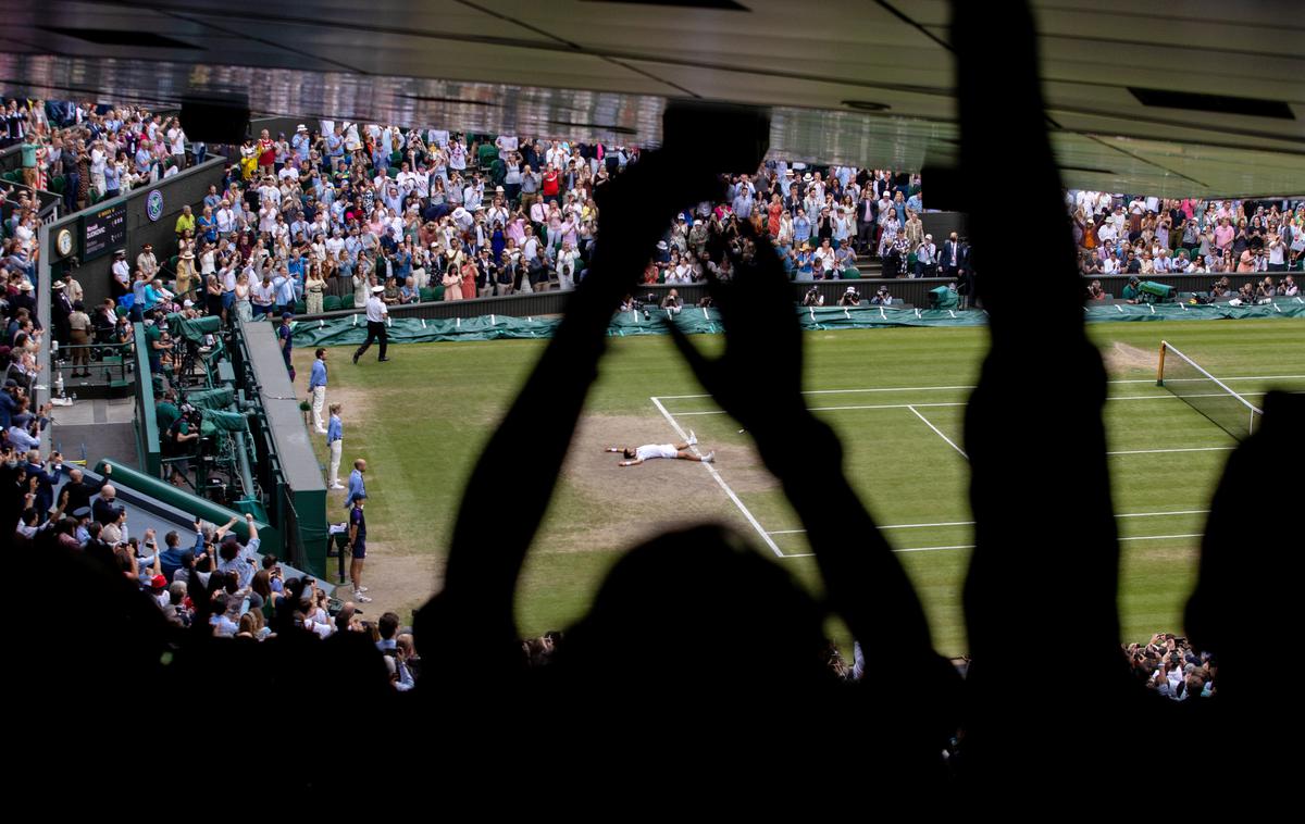 Wimbledon 2021 igrišče | Tudi v Wimbledonu so se odločili za spremembo. | Foto Reuters