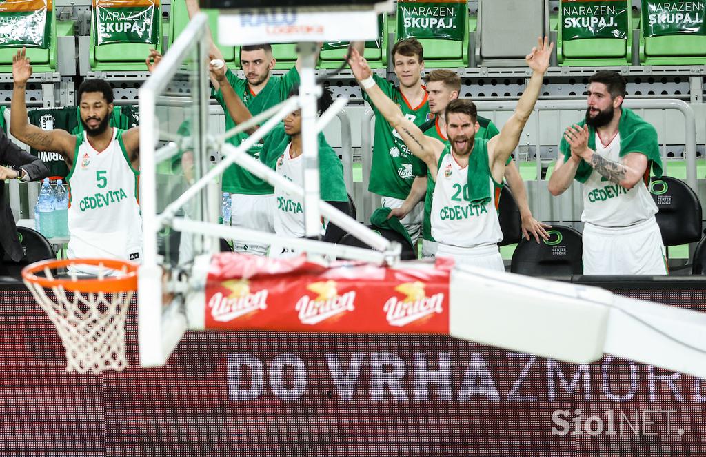 Cedevita Olimpija - Krka (prva tekma finala DP 2021)