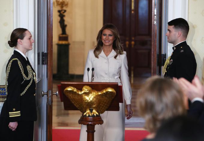 Melania želi Rose Garden povrniti v stanje, kot so si ga zamislili v času predsednikovanja Johna F. Kennedyja. | Foto: Getty Images