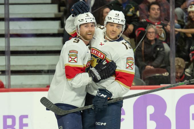 Sam Reinhart si s 15 zadetki deli prvo mesto na lestvici najboljših strelcev lige NHL. | Foto: Reuters