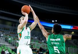 Cedevita Olimpija - Krka (prva tekma finala DP 2021)