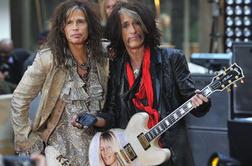 Steven Tyler in Joe Perry v hiši slavnih avtorjev