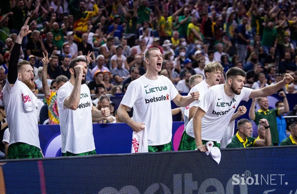 Slovenija : Litva slovenska košarkarska reprezentanca Eurobasket 2022