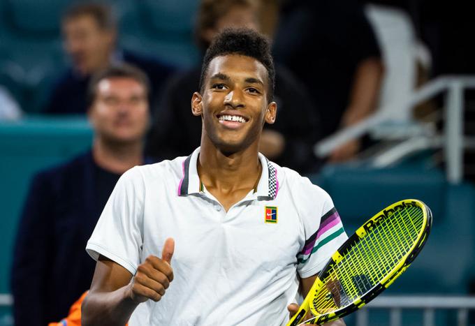 Felix Auger-Aliassime je odigral že sedem finalnih srečanj na ATP turnirjih, a vse izgubil.  | Foto: Gulliver/Getty Images