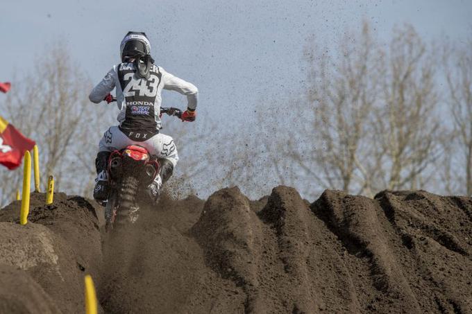 Gajser je v skupnem seštevku zadržal drugo mesto. | Foto: HRC