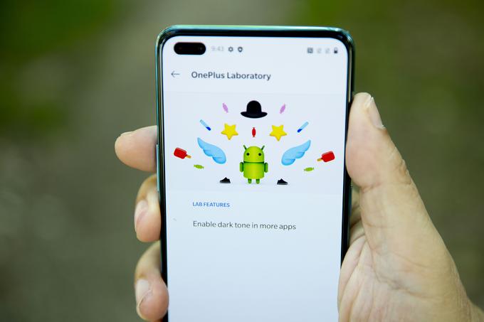 OnePlusov uporabniški vmesnik OxygenOS je poln prilagoditvenih možnosti. | Foto: Ana Kovač