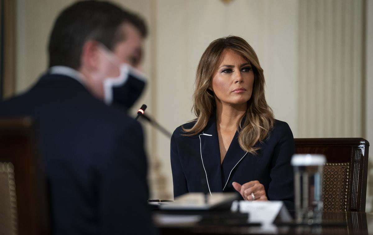 Melania Trump | Melania želi pred morebitno izselitvijo iz Bele hiše v njej pustiti pečat. | Foto Getty Images