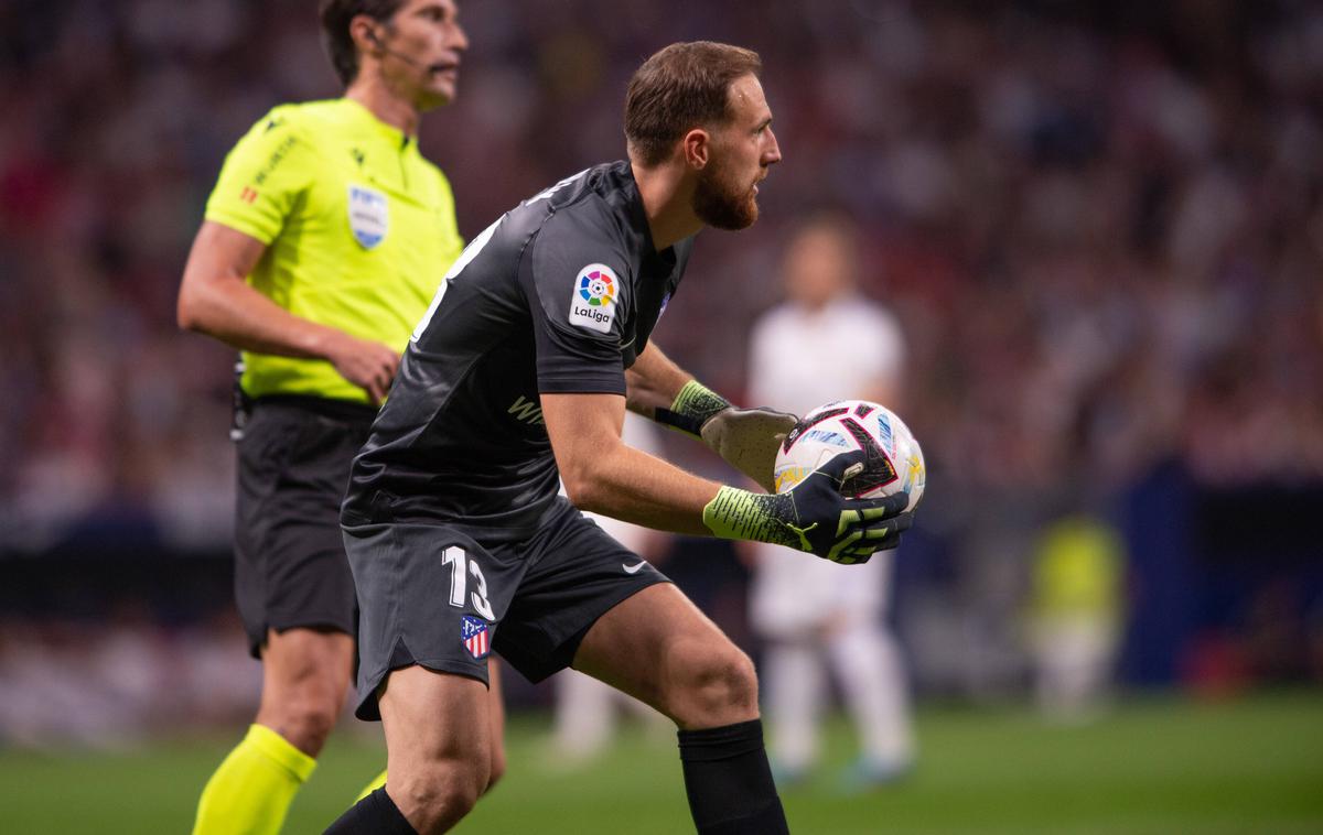 Atletico Madrid : Real Madrid Jan Oblak | Jana Oblaka je z Alteti z 1:2 izgubil proti madridskemu Realu. | Foto Guliverimage