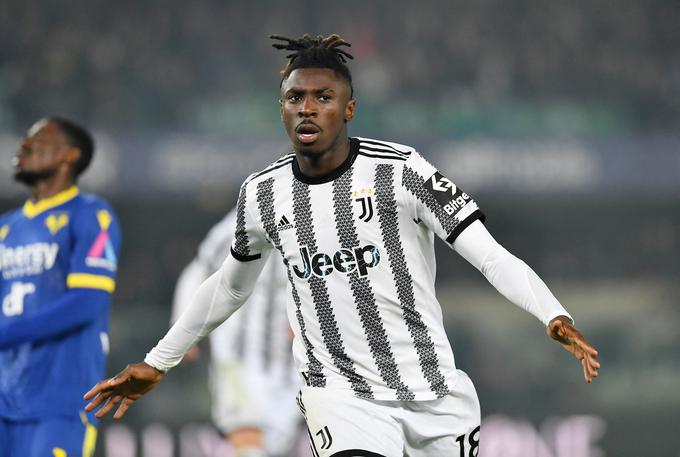 Moise Kean je popeljal Juventus do tesne zmage v Veroni. | Foto: Reuters