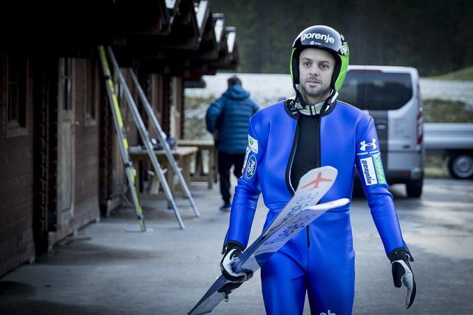 Zadnji si je mesto v slovenski ekipi priskakal Tomaž Naglič. | Foto: Ana Kovač