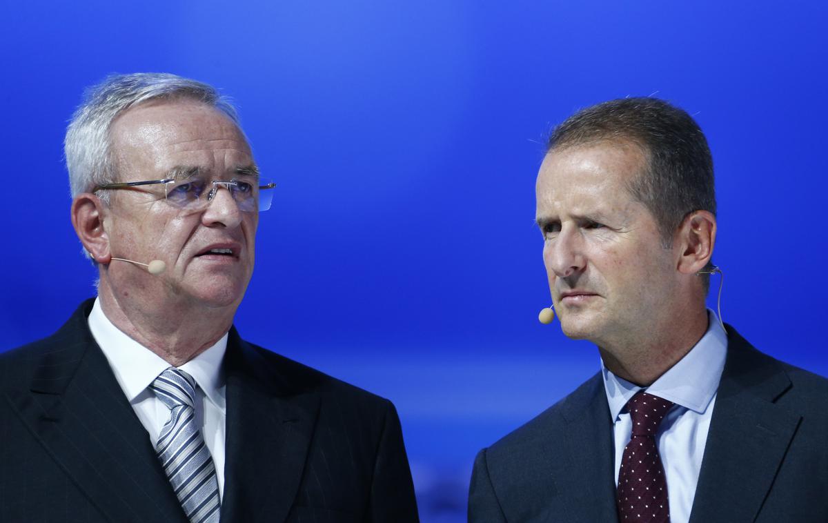 Winterkorn Diess | Med tremi obtoženimi je tudi nekdanji izvršni predsednik Martin Winterkorn. | Foto Reuters