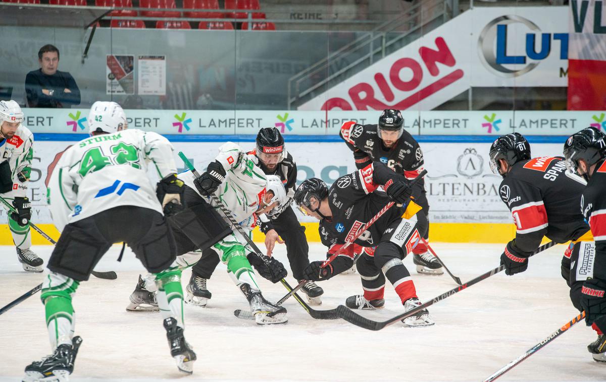 Pioneers Vorarlberg HK Olimpija | Olimpija je vknjižila tretjo zaporedno zmago v tekmovanju. | Foto pioneersvorarlberg