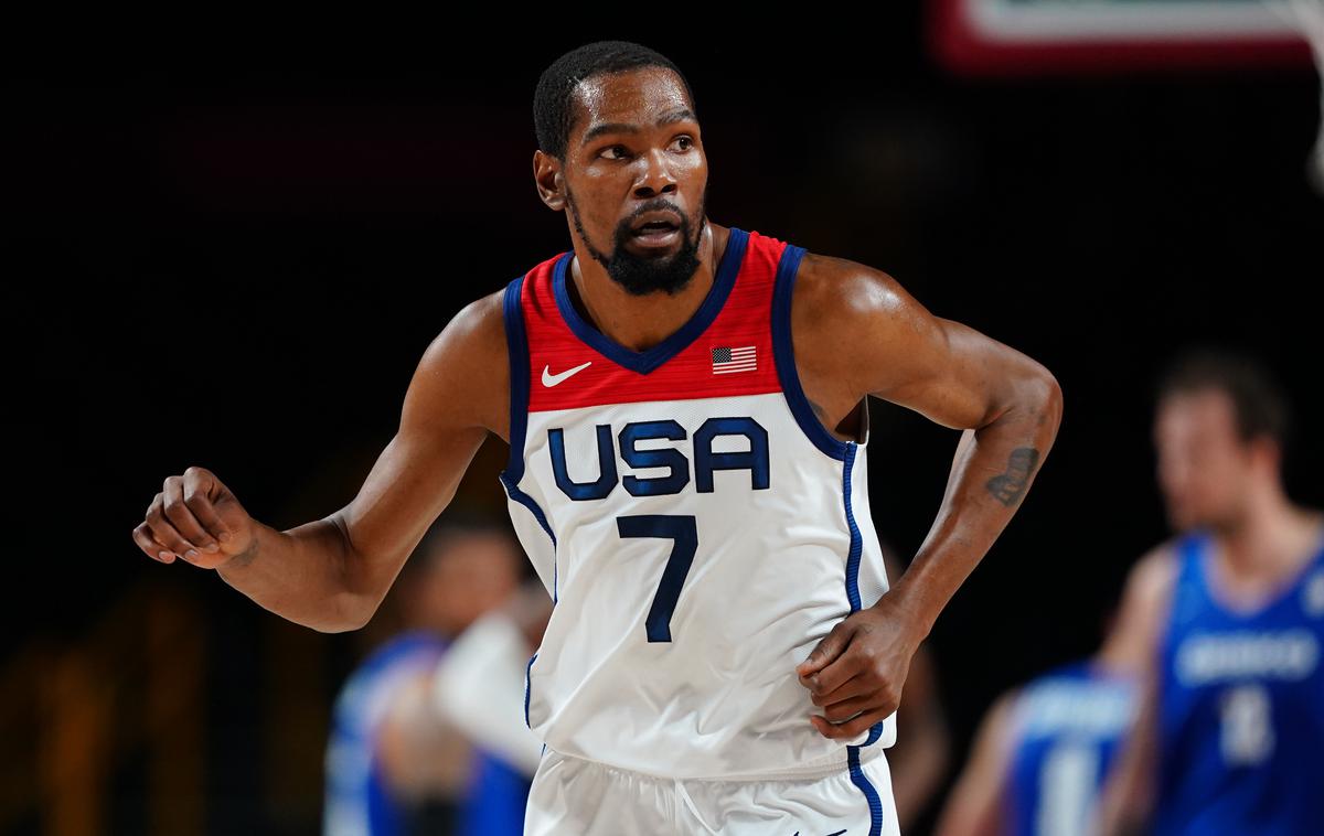 Kevin Durant | Kevin Durant je najboljši strelec ZDA v zgodovini olimpijskih turnirjev. | Foto Reuters