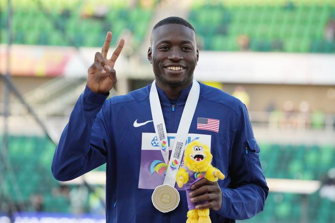 Grant Holloway je ubranil naslov. | Foto: Reuters