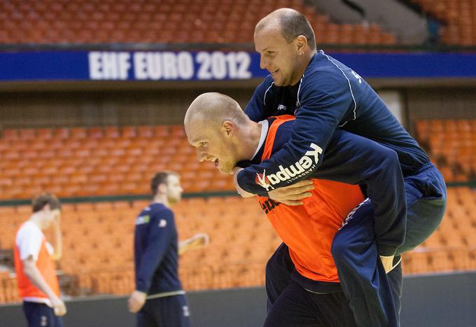 Škof je v reprezentanci vedno skrbel za dobro voljo. | Foto: Vid Ponikvar/Sportida