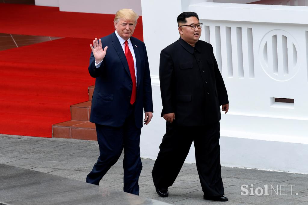 Srečanje Donalda Trumpa in Kim Jong-una v Singapurju