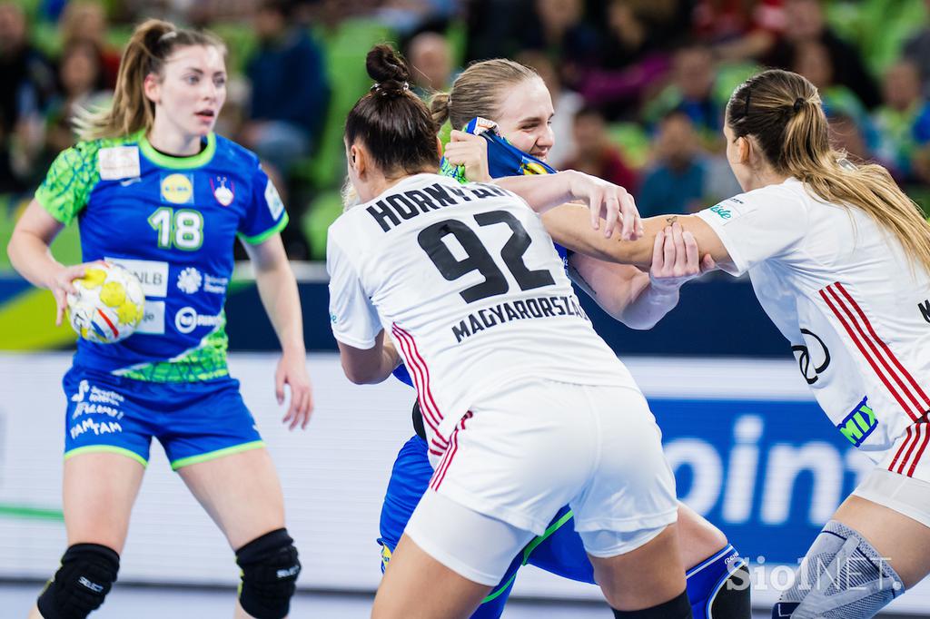 EHF Euro2022: Slovenija - Madžarska, slovenska ženska rokometna reprezentanca