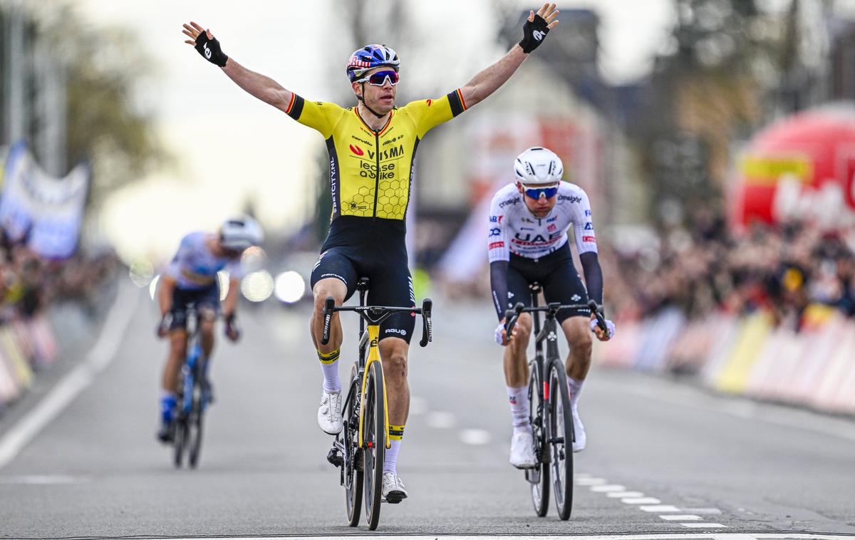 Wout van Aert, Kuurne - Bruselj - Kuurne 2024 | Wout van Aert je zmagovalec letošnje dirke Kuurne–Bruselj–Kuurne.  | Foto Guliverimage