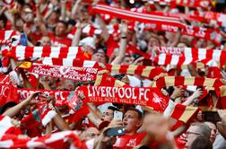 Liverpool ob 200 tisoč funtov