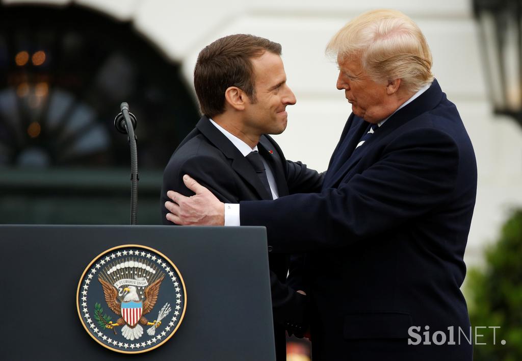 Trump in Macron