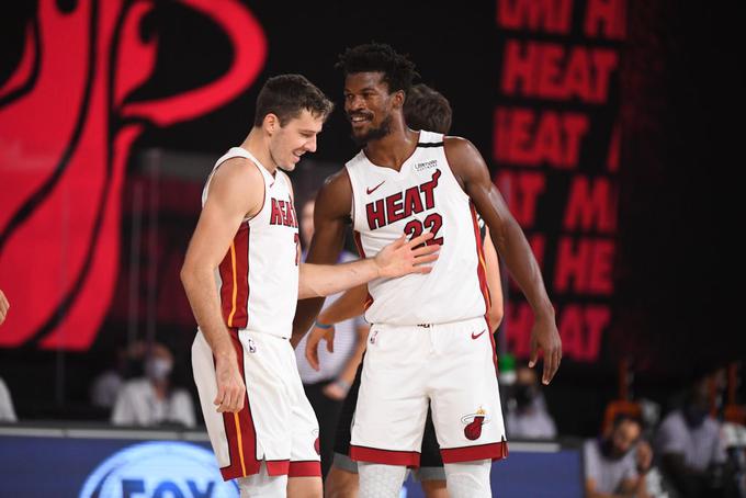 Goran Dragić in Jimmy Butler. | Foto: Getty Images