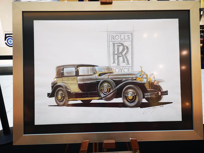 Rolls-royce phantom I iz leta 1926. Izdelali so ga kot darilo presenečenje za Clarencea Gasqueja, finančnega direktorja družbe Woolworth Group. Znan je tudi pod imenom "Fantom ljubezni" in velja za enega od najbolj prepoznavnih rolls-royceov. | Foto: Gregor Pavšič