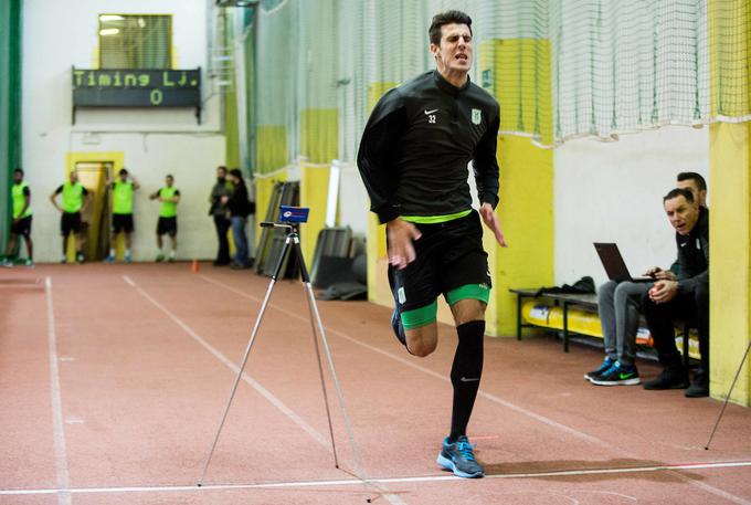 Za njim so številni individualni treningi. | Foto: Vid Ponikvar