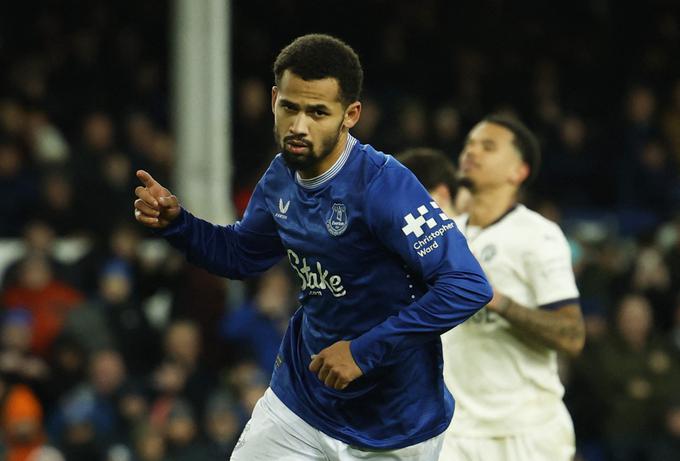 Končni rezultat srečanja na Goodison Parku je postavil Iliman Ndiaye. | Foto: Reuters