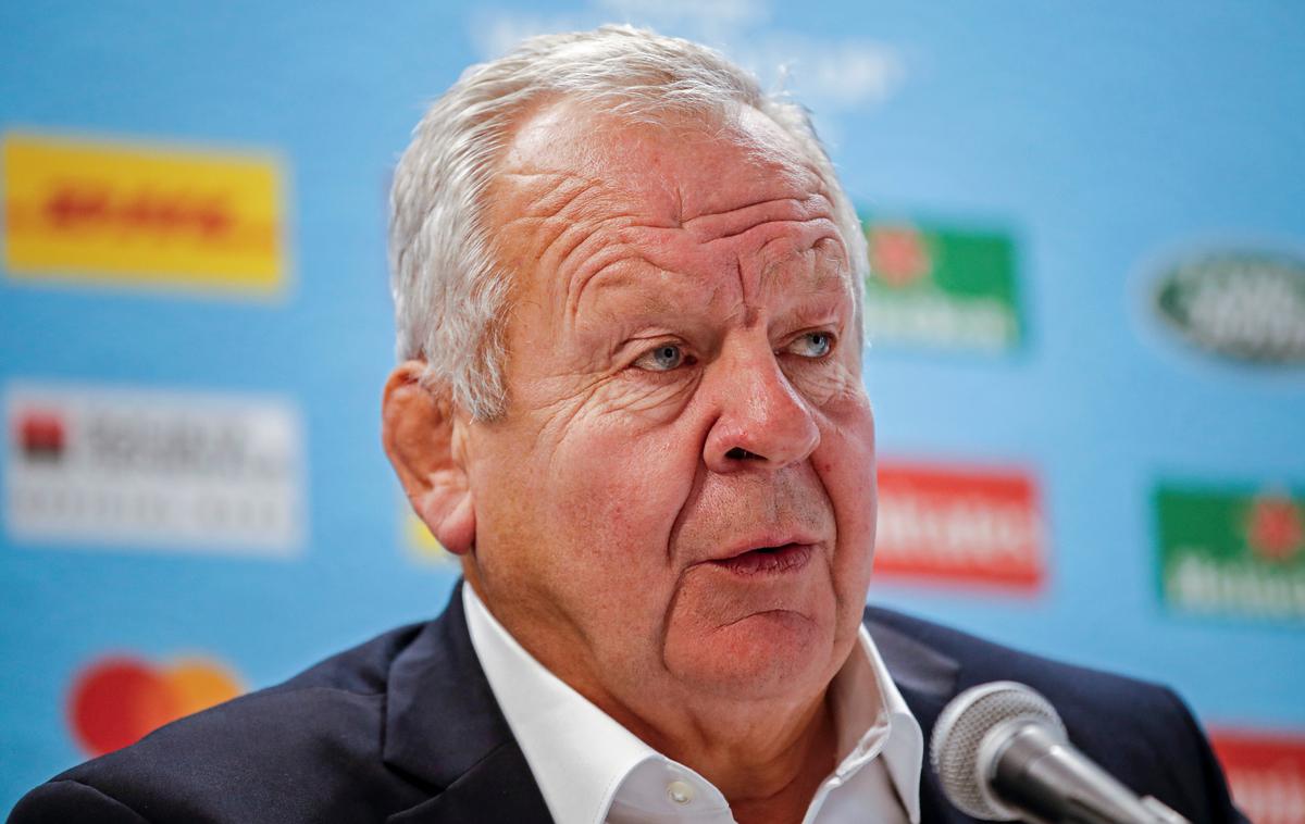 Bill Beaumont | Bill Beaumont ostaja predsednik svetovne ragbi zveze. | Foto Reuters