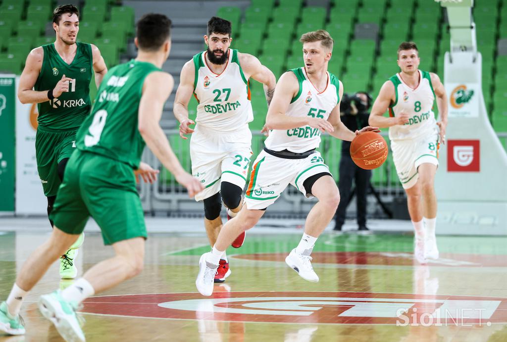 Cedevita Olimpija - Krka (prva tekma finala DP 2021)