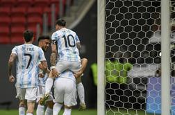 Argentina po 11-metrovkah do sanjskega finala z Brazilijo