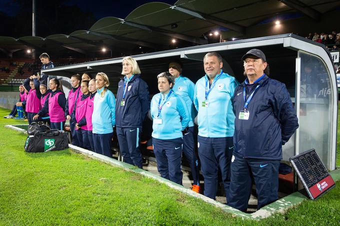 Slovenska ženska reprezentanca na Fifini lestvici zaseda visoko 40. mesto, kar je najboljša uvrstitev v zgodovini državne samostojnosti. | Foto: Blaž Weindorfer/Sportida