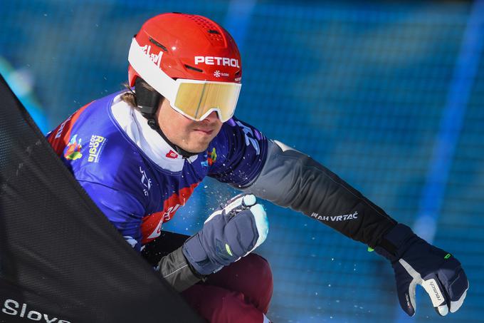 "V naslednjem tednu imamo zelo zgoščen urnik, treba je samo vztrajati in verjeti, da se bodo stotinke enkrat obrnile tudi na mojo stran," je po tekmi dejal Košir. | Foto: Guliverimage/Vladimir Fedorenko